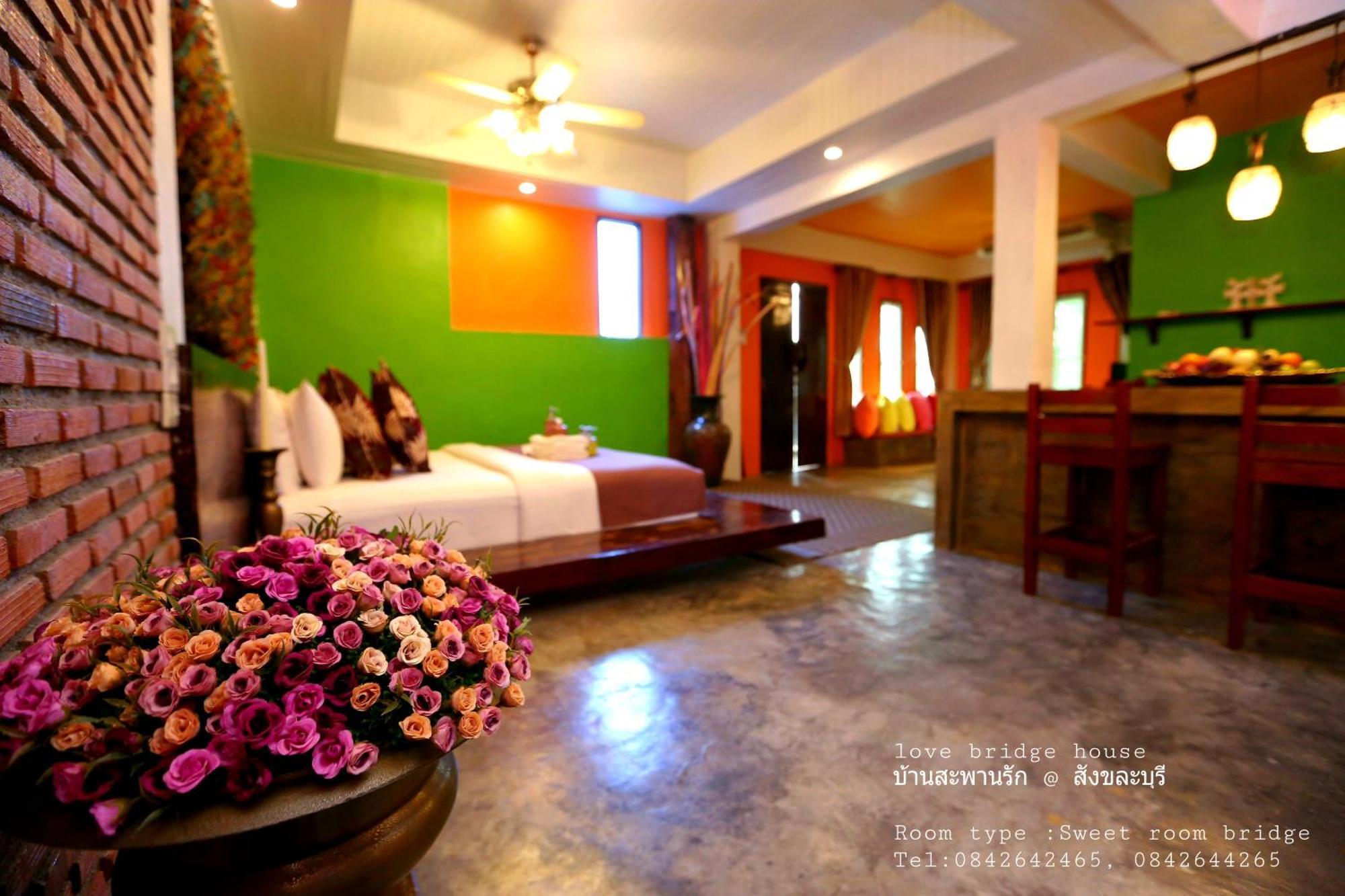 Love Bridge House บ้านสะพานรัก Sangkhla Buri Pokoj fotografie